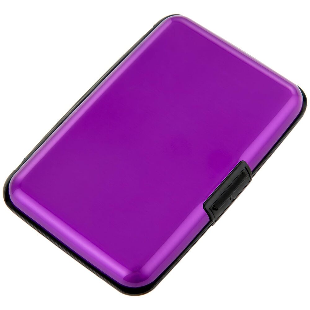 8546 Credit Card Holder, RFID Blocking Metal Card Wallet Slim ID Card